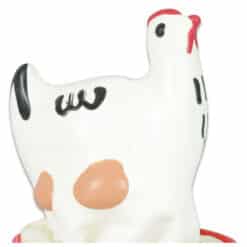 CONDOMERIE - PRESERVATIVO DECORATIVO PINTADO A MANO POLLO BLANCO