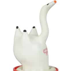CONDOMERIE - PRESERVATIVO DECORATIVO PINTADO A MANO CISNE - piKanteo | Despierta tu lado más piKante