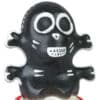 CONDOMERIE - PRESERVATIVO DECORATIVO PINTADO A MANO CALAVERA NEGRA MODELO 1 - piKanteo | Despierta tu lado más piKante