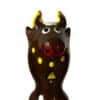 CONDOMERIE - PRESERVATIVO DECORATIVO PINTADO A MANO TORO NEGRO MODELO 2 - piKanteo | Despierta tu lado más piKante