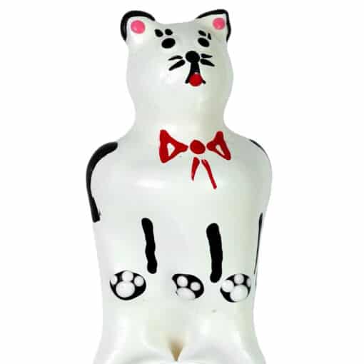 CONDOMERIE - PRESERVATIVO DECORATIVO PINTADO A MANO GATO MODELO XL