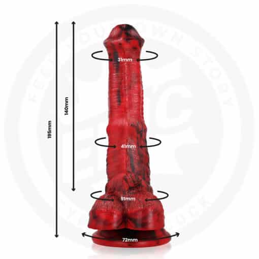 EPIC - VULCANUS DILDO DRAGÓN DE LA NOCHE - Imagen 6