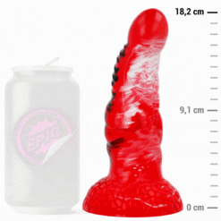 EPIC - AGNIS DILDO FUEGO CARMESÍ