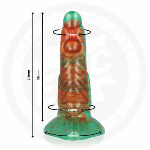 EPIC - TIRYON DILDO DESTELLO VERDE - Imagen 3