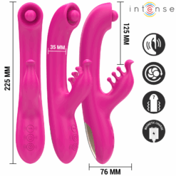 INTENSE - CHRISTINA VIBRADOR MULTIFUNCIÓN RABBIT 22.5 CM ROSA - piKanteo | Despierta tu lado más piKante