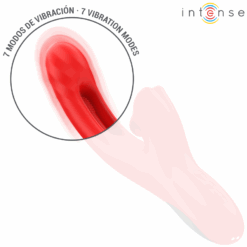 INTENSE - JESSICA VIBRADOR MULTIFUNCIÓN ESTIMULACIÓN CLÍTORIS 24.8 CM ROJO - piKanteo | Despierta tu lado más piKante