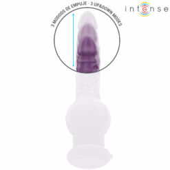 INTENSE - TATUM VIBRADOR MULTIFUNCIÓN CON VIBRACIÓN UP AND DOWN 24 CM MORADO - piKanteo | Despierta tu lado más piKante