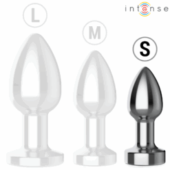 INTENSE - PLUG ANAL 10 VIBRACIONES METAL CON CONTROL REMOTO S - piKanteo | Despierta tu lado más piKante