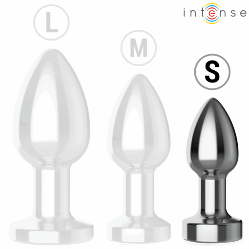 INTENSE - PLUG ANAL 10 VIBRACIONES METAL CON CONTROL REMOTO S - Imagen 6