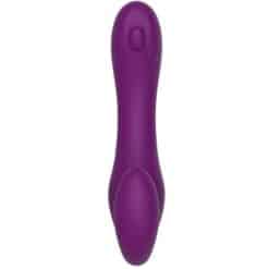 XOCOON - STRAPLESS STRAP-ON VIBRADOR 2 EN 1 CON CONTROL REMOTO MORADO - piKanteo | Despierta tu lado más piKante