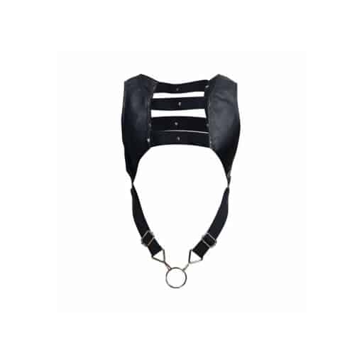 MOB - DNGEON ARNÉS NEGRO CON ANILLO SUPERIOR PARA EL PENE TALLA ÚNICA - Imagen 6