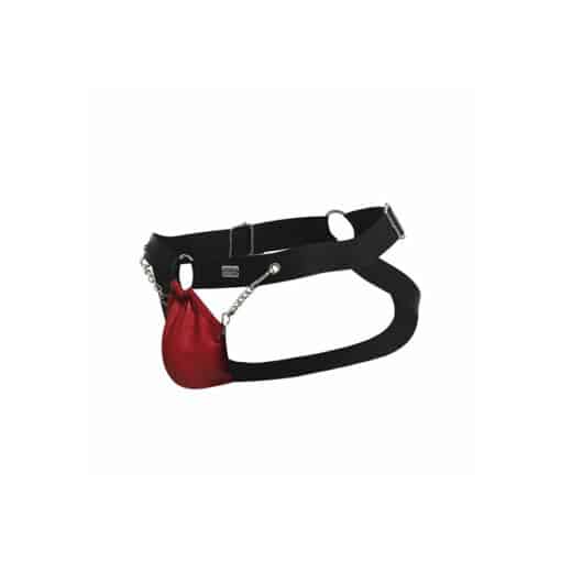 MOB - DNGEON JOCKSTRAP ROJO CON CADENAS TALLA ÚNICA - Imagen 7