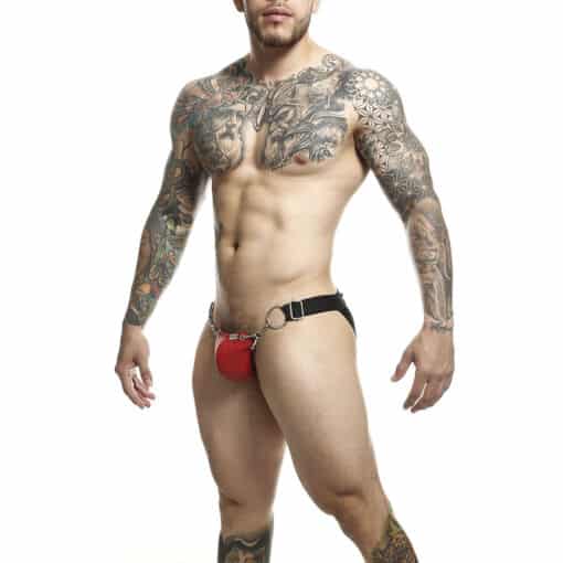 MOB - DNGEON JOCKSTRAP A PRESIÓN ROJO TALLA ÚNICA - Imagen 2