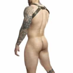 MOB - DNGEON ARNÉS VERDE DE ESPALDA RECTA TALLA ÚNICA - piKanteo | Despierta tu lado más piKante