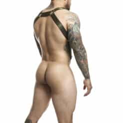 MOB - DNGEON ARNÉS VERDE DE ESPALDA RECTA TALLA ÚNICA - piKanteo | Despierta tu lado más piKante