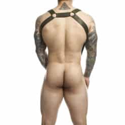 MOB - DNGEON ARNÉS VERDE DE ESPALDA RECTA TALLA ÚNICA - piKanteo | Despierta tu lado más piKante