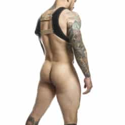 MOB - DNGEON ARNÉS CON ANILLO DORADO PARA EL PENE TALLA ÚNICAS - piKanteo | Despierta tu lado más piKante