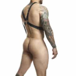 MOB - DNGEON ARNÉS PLATEADO CON CADENAS TALLA ÚNICA - piKanteo | Despierta tu lado más piKante