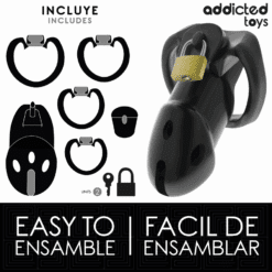 ADDICTED TOYS LOCKED - UNBROKEN DEN JAULA PARA PENE 9,8 CM - piKanteo | Despierta tu lado más piKante