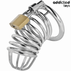 ADDICTED TOYS LOCKED - IRON CELL JAULA PARA PENE DE METAL 5 CM TALLA L - piKanteo | Despierta tu lado más piKante