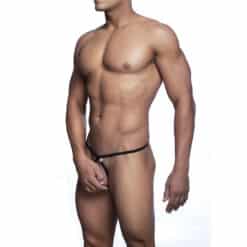 Alternative view of MOB - TANGA NEGRO CON FORMA DE LAGRIMA TALLA L/XL
