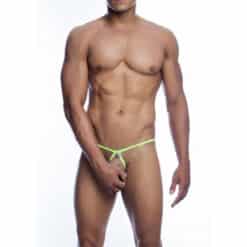 MOB - TANGA VERDE CON FORMA DE LAGRIMA TALLA L/XL