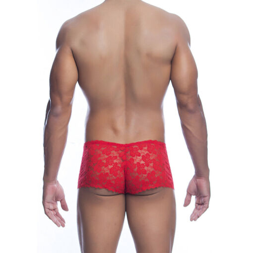 MOB - BOXER ENCAJE ROJO TALLA L/XL - Imagen 3