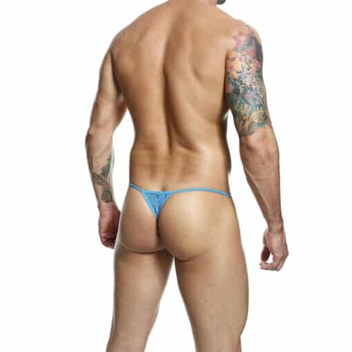 MOB - TANGA DE ENCAJE AQUA TALLA L/XL - Imagen 3