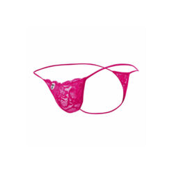 MOB - TANGA DE ENCAJE ROSA TALLA S/M - piKanteo | Despierta tu lado más piKante