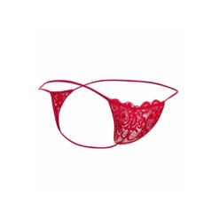 MOB - TANGA DE ENCAJE ROJO TALLA S/M - piKanteo | Despierta tu lado más piKante