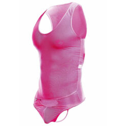 MOB - BODYSHEER TRANSPARTE ROSA TALLA S/M - piKanteo | Despierta tu lado más piKante