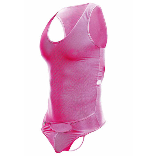 MOB - BODYSHEER TRANSPARTE ROSA TALLA S/M - Imagen 7