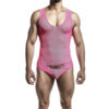 MOB - BODYSHEER TRANSPARTE ROSA TALLA S/M - piKanteo | Despierta tu lado más piKante