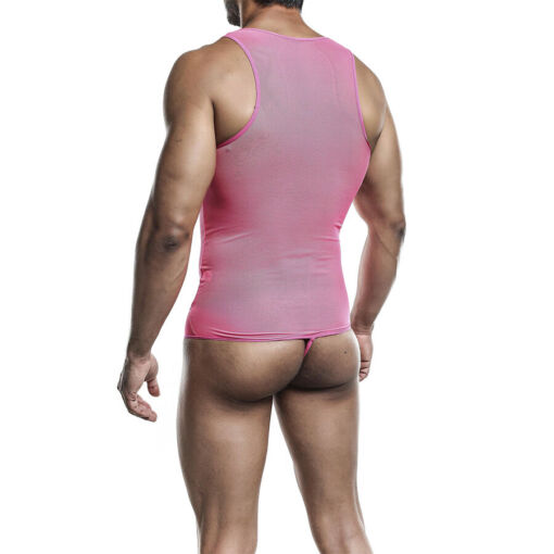 MOB - BODYSHEER TRANSPARTE ROSA TALLA L/XL - Imagen 5