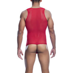 MOB - BODYSHEER TRANSPARTE ROJO TALLA S/M - piKanteo | Despierta tu lado más piKante