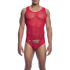 MOB - BODYSHEER TRANSPARTE ROJO TALLA S/M - piKanteo | Despierta tu lado más piKante