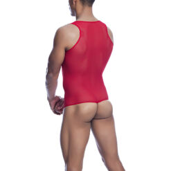 MOB - BODYSHEER TRANSPARTE ROJO TALLA L/XL - piKanteo | Despierta tu lado más piKante