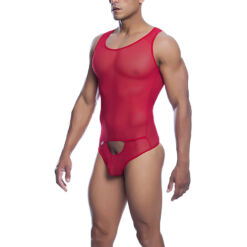 MOB - BODYSHEER TRANSPARTE ROJO TALLA L/XL - piKanteo | Despierta tu lado más piKante