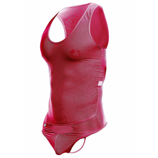 MOB - BODYSHEER TRANSPARTE ROJO TALLA L/XL - Imagen 5