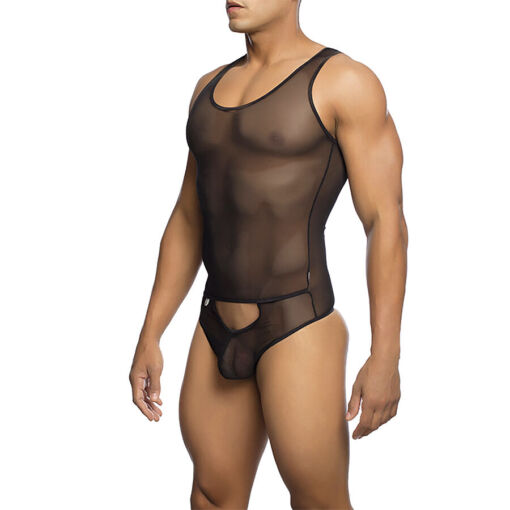 MOB - BODYSHEER TRANSPARTE NEGRO TALLA L/XL - Imagen 2