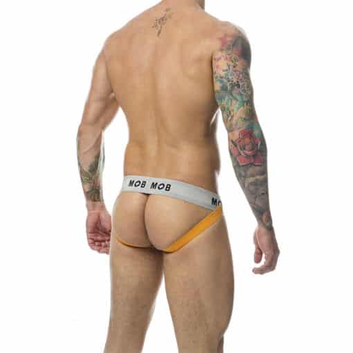 MOB - JOCK CLASICO STRIPE NARANJA TALLA S - Imagen 4