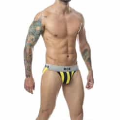 MOB - JOCK CLÁSICO STRIPE AMARILLO TALLA M - piKanteo | Despierta tu lado más piKante