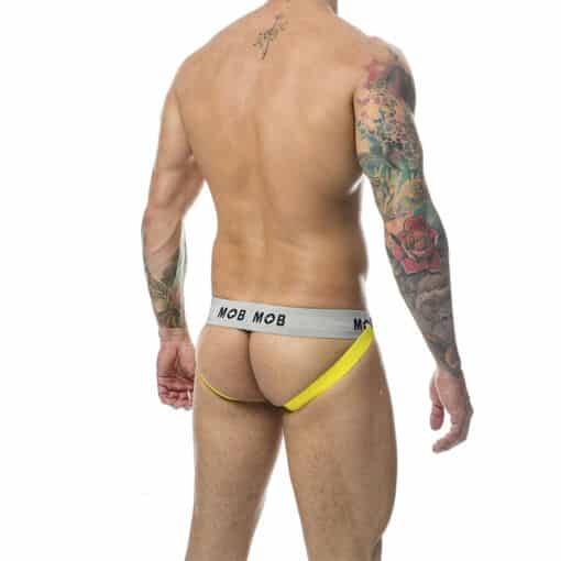 MOB - JOCK CLASICO STRIPE AMARILLO TALLA XXL - Imagen 4