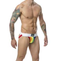 MOB - JOCK CLASICO STRIPE RAINBOW TALLA M - piKanteo | Despierta tu lado más piKante