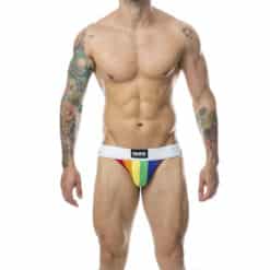 MOB - JOCK CLASICO STRIPE RAINBOW TALLA L