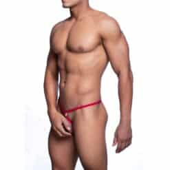 Alternative view of MOB - TANGA ROJO CON FORMA DE LAGRIMA TALLA S/M