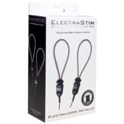 Alternative view of ELECTRASTIM - ELECTRALOOPS E-STIM ANILLOS METÁLICOS AJUSTABLES PARA EL PENE