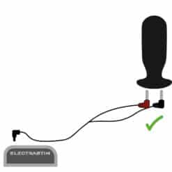ELECTRASTIM - CABLES DE ESTIMULACIÓN 90 GRADOS - piKanteo | Despierta tu lado más piKante