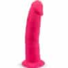 SILEXD - MODELO 2 PENE REALÍSTICO SILICONA PREMIUM SILEXPAN FUCSIA 19.2 CM - piKanteo | Despierta tu lado más piKante