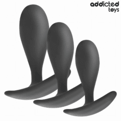 Alternative view of ADDICTED TOYS - SET DE 3 PLUG ANAL SILICONA MODELO 2